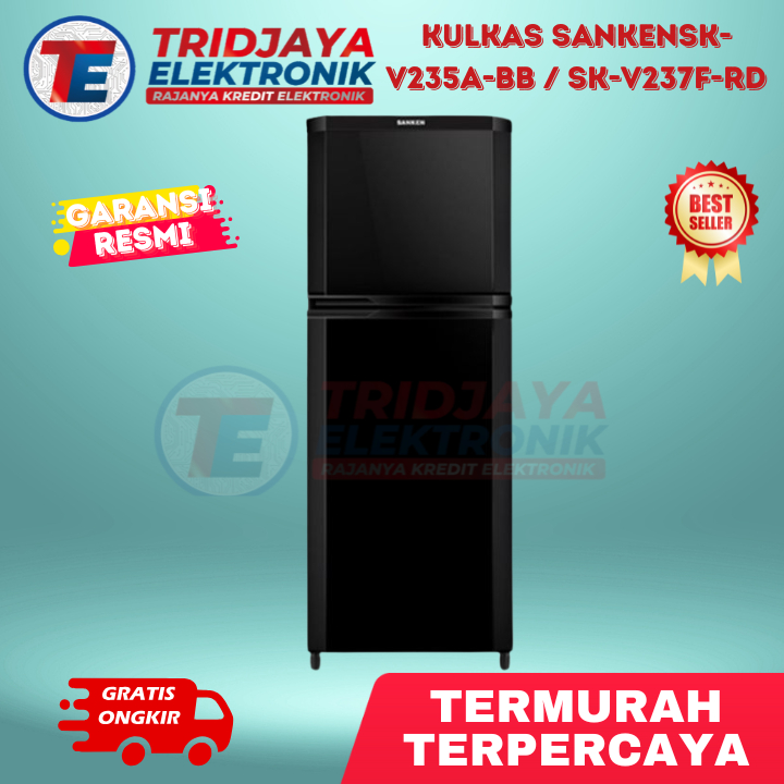 Kulkas Sanken SK-V235A-BB / SK-V237F-RD Termurah garansi resmi