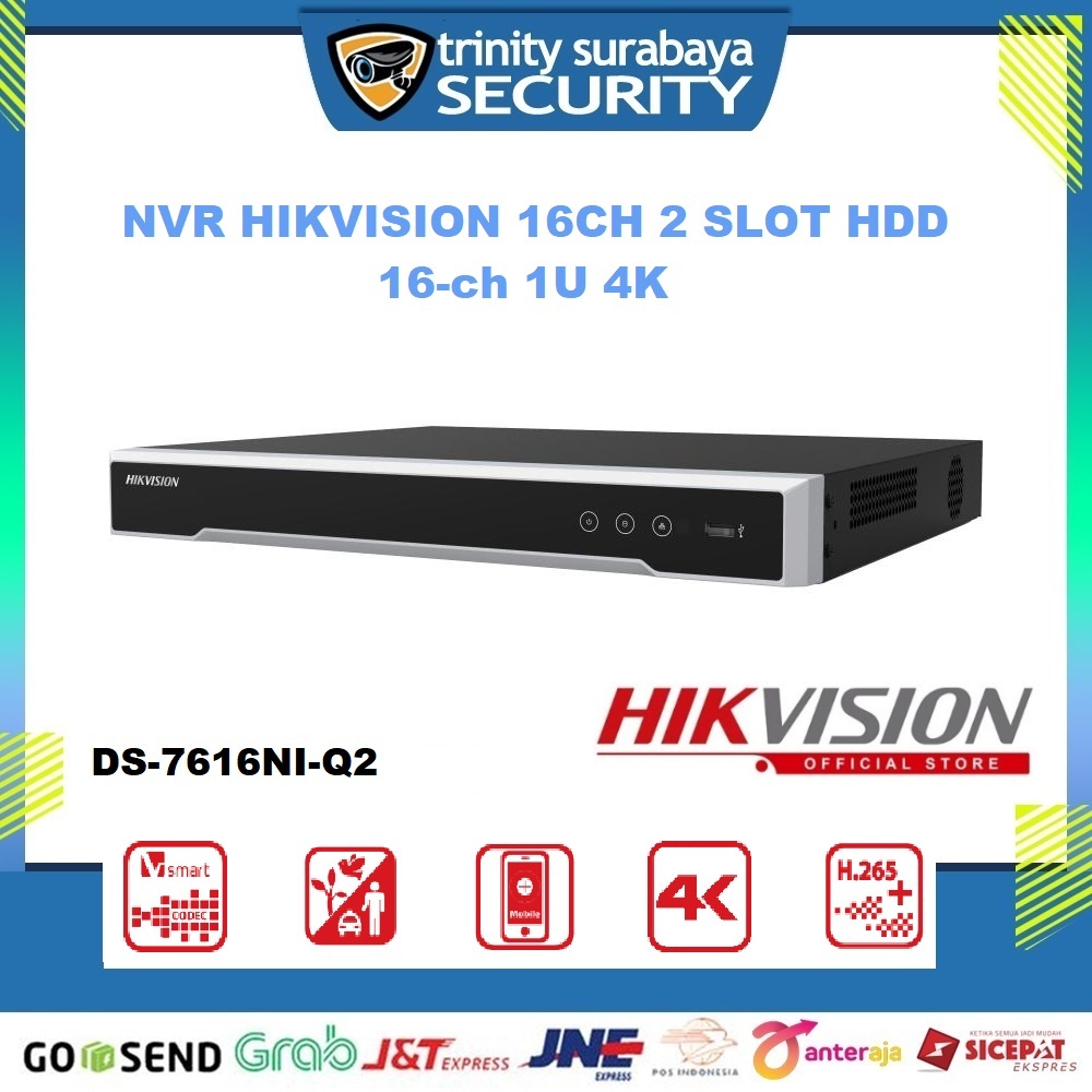 NVR 16vh HIKVISION DS-7616NI-Q2