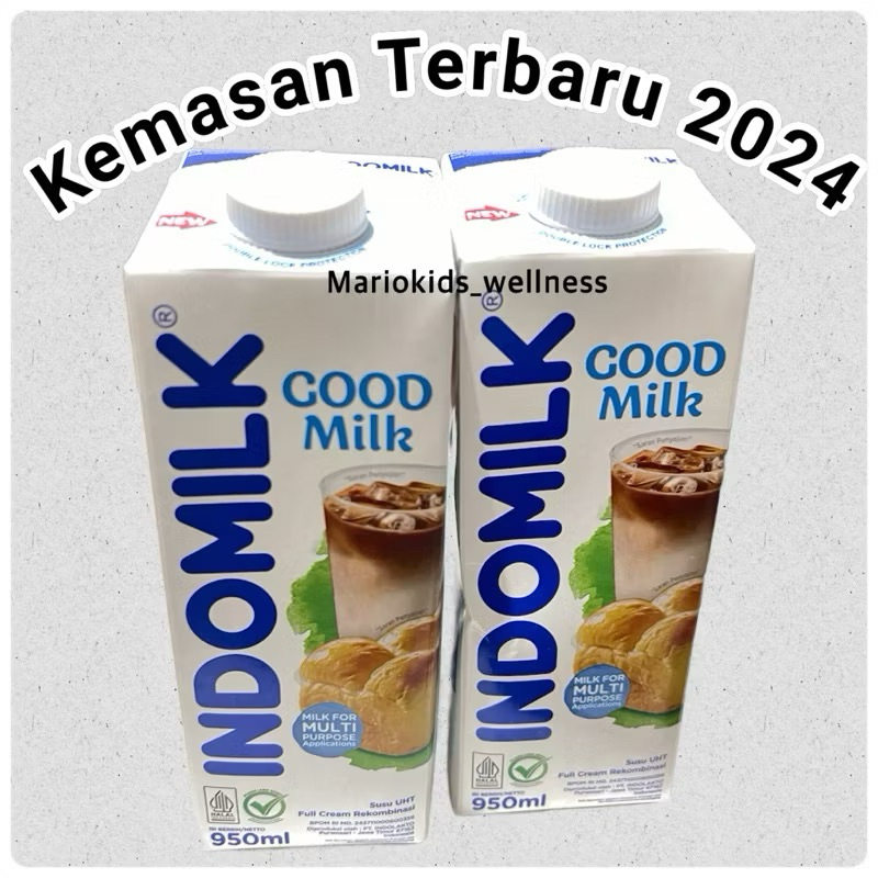 

Susu Putih Indomilk UHT 1L PLAIN (950ml)