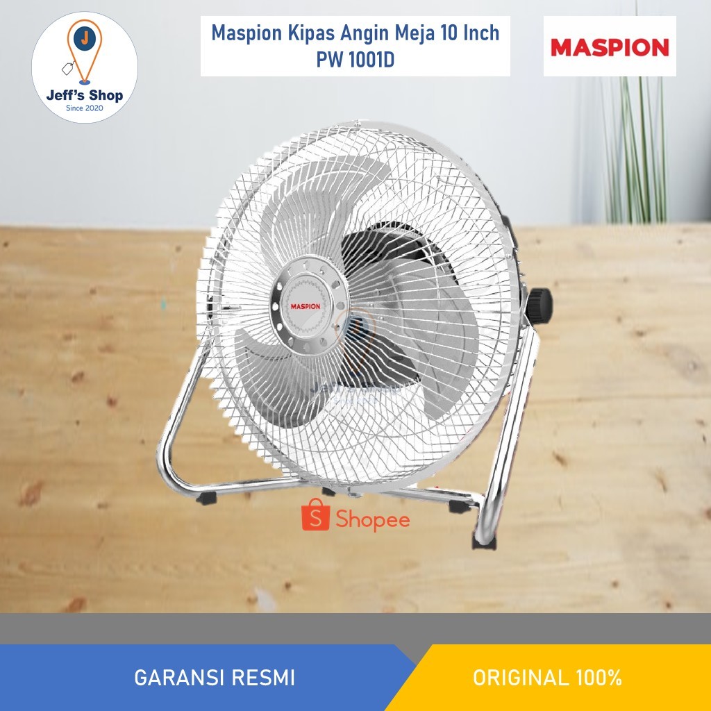 Kipas Angin Meja Maspion [10 Inch] PW-1001 D