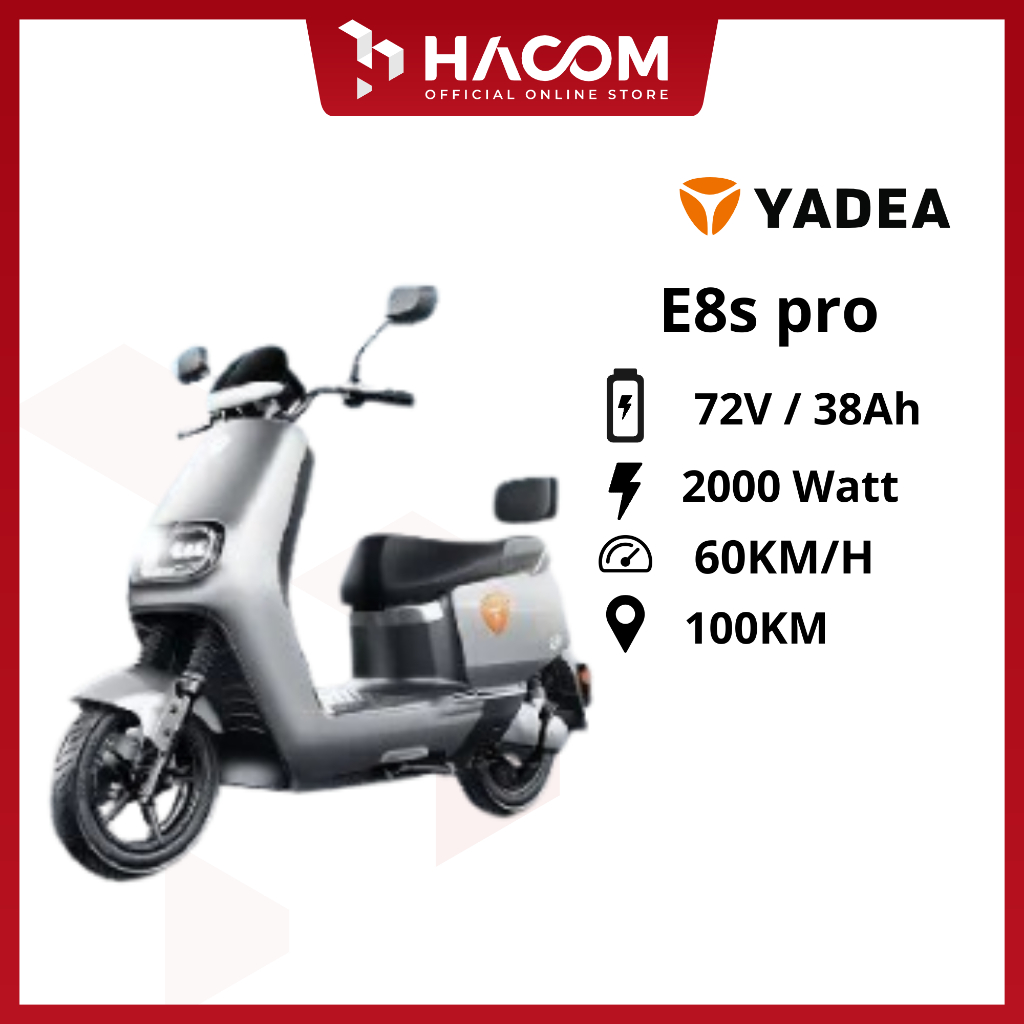 MOTOR LISTRIK YADEA E8S Pro GARANSI RESMI ORIGINAL (Include Faktur)