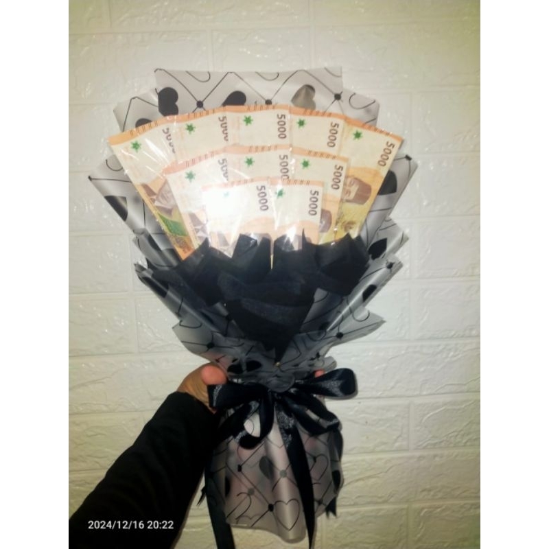 

buket uang/buket bunga-warna requet cewek cowok custom