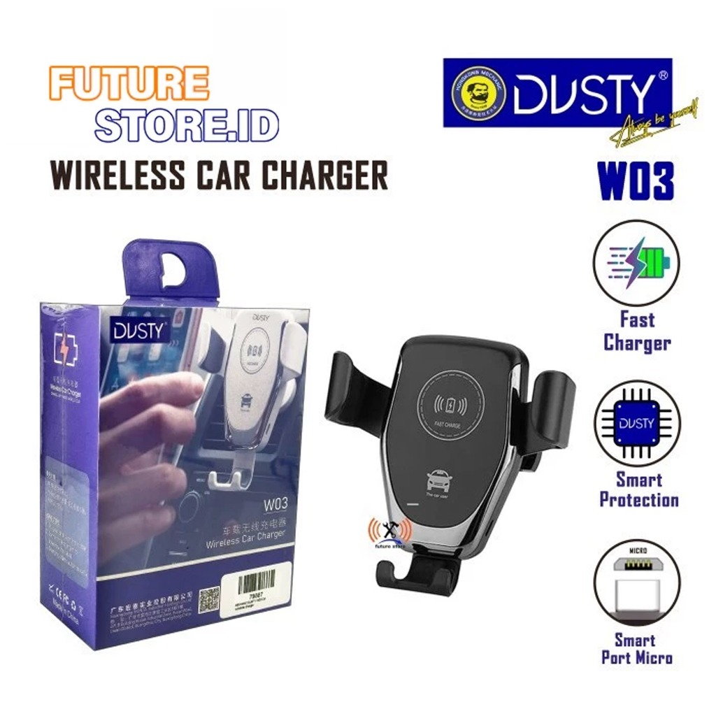 DUSTY W03 Car Wireless Charger / Magnet Charger