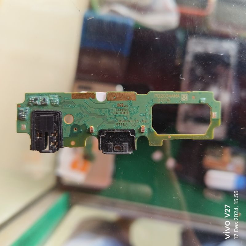 PAPAN PCB KONEKTOR CHARGER KABEL ANTEN FLEXIBLE CHARGER VIVO Y20/Y20S/Y12S ORI COPOTAN