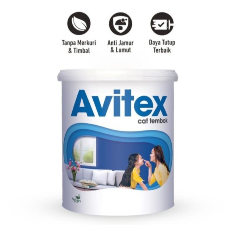 CAT TEMBOK AVITEX 1KG
