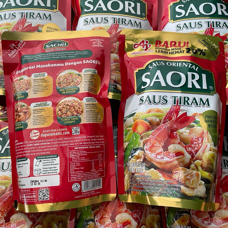 

Saori Saos Tiram 500ml