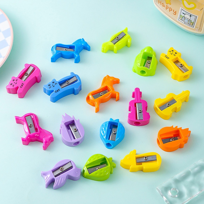 

N253 Rautan Karakter Mix Serutan Toples Penyerut Pencil Sharpener Random