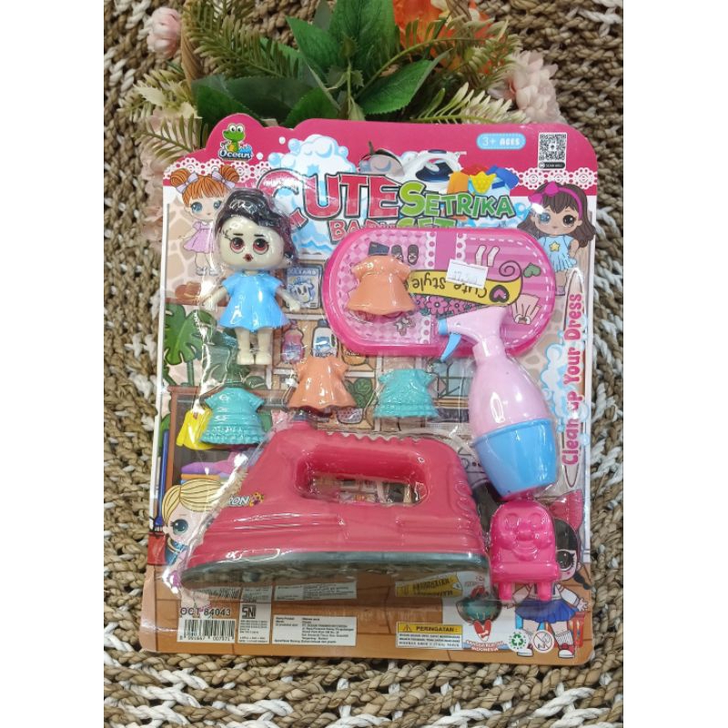 Mainan Set Setrika