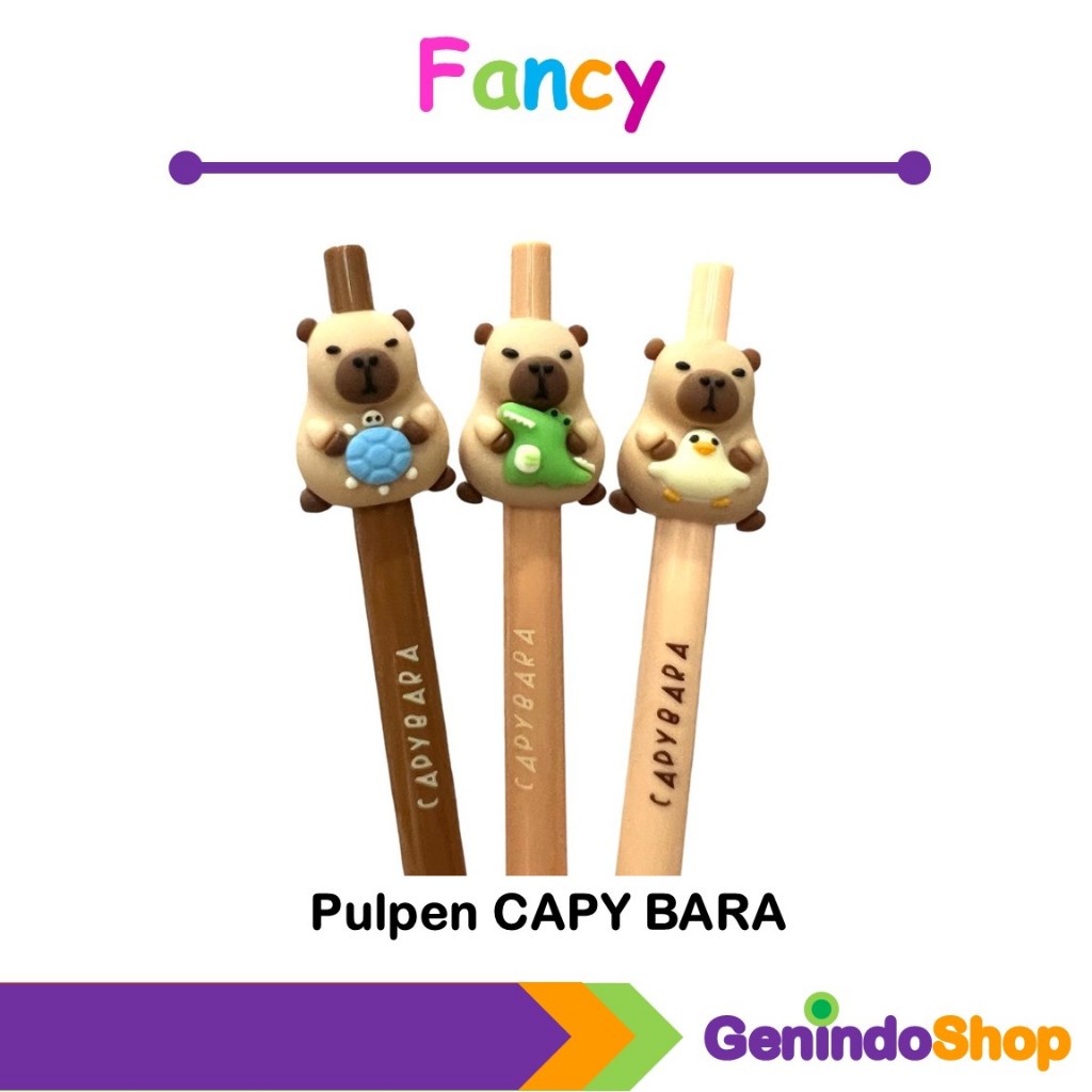 

Pulpen Lucu Karakter CAPYBARA