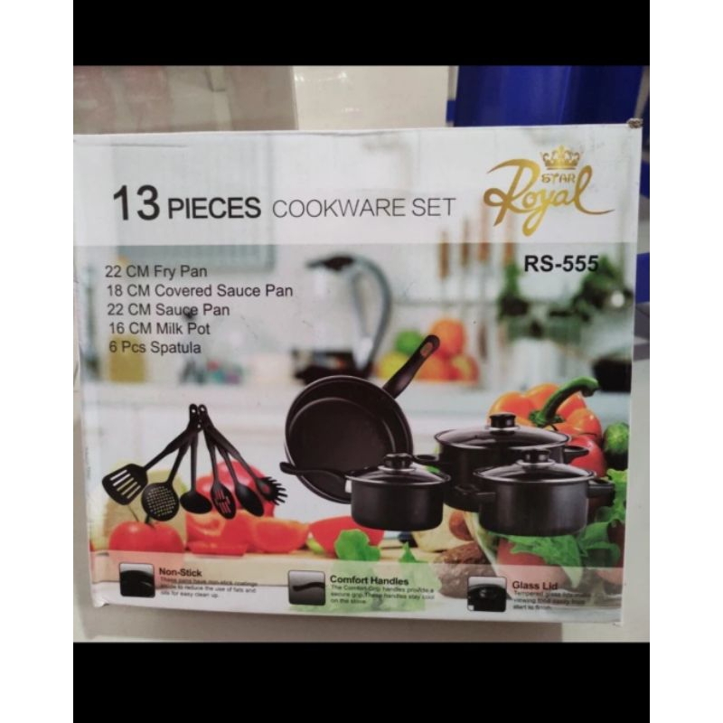 Cookware Set Peralatan Masak Star Royal
