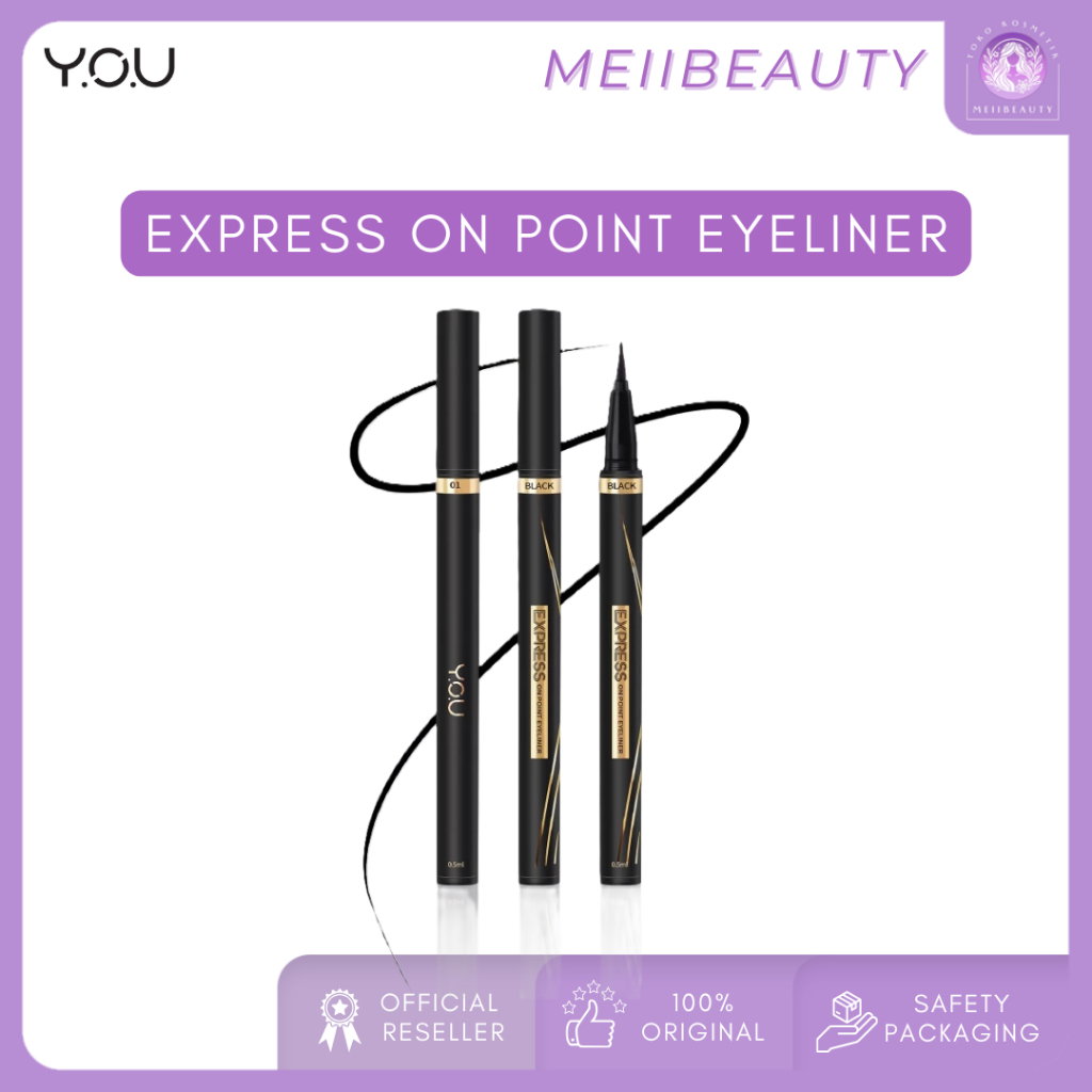 YOU Express On Point Eyeliner / Eyeliner YOU / Eyeliner Tahan Air