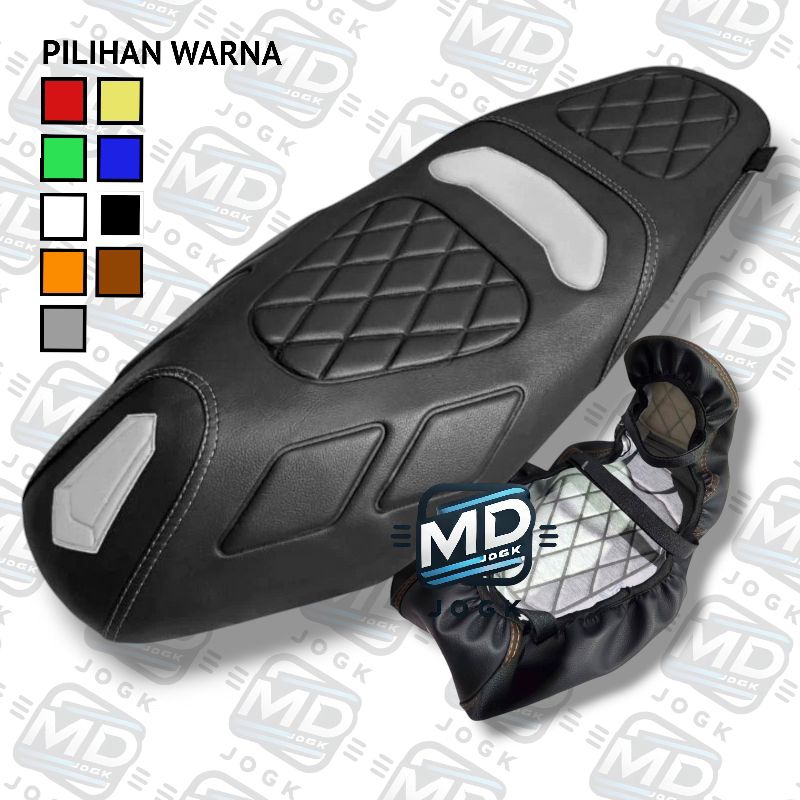 Sarung jok motor NEW EXTREM kulit jok motor beat / vario 125 / vario 150 / vario / scoopy / genio / 