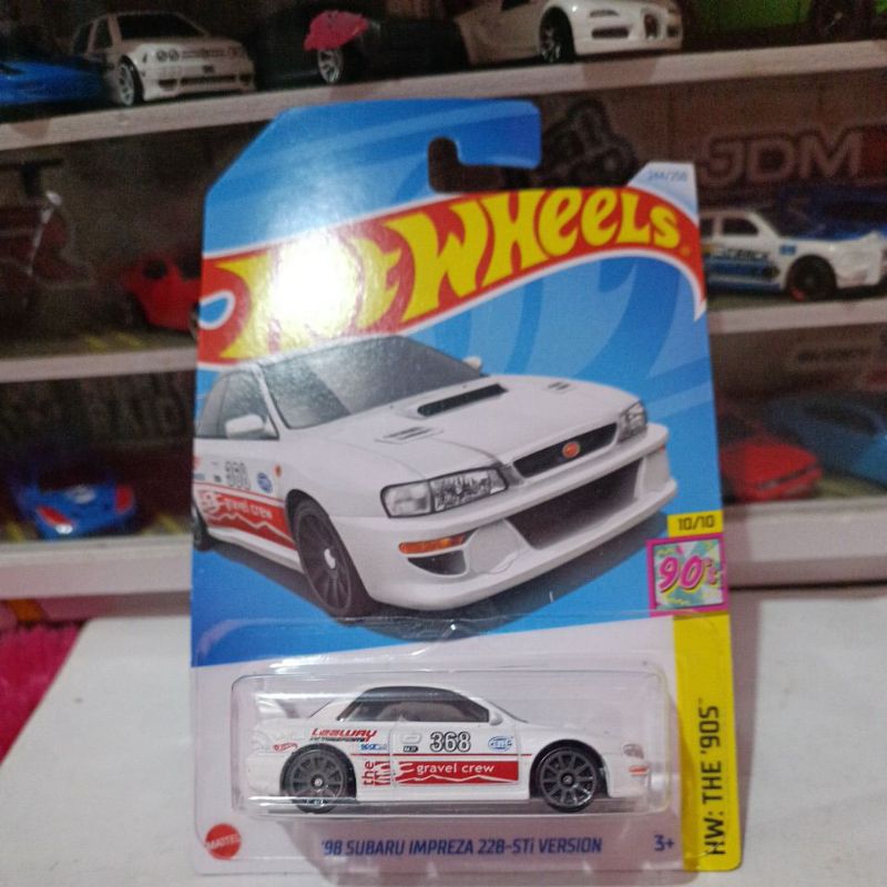 Hot wheels 98 subaru impreza 22b-STi version