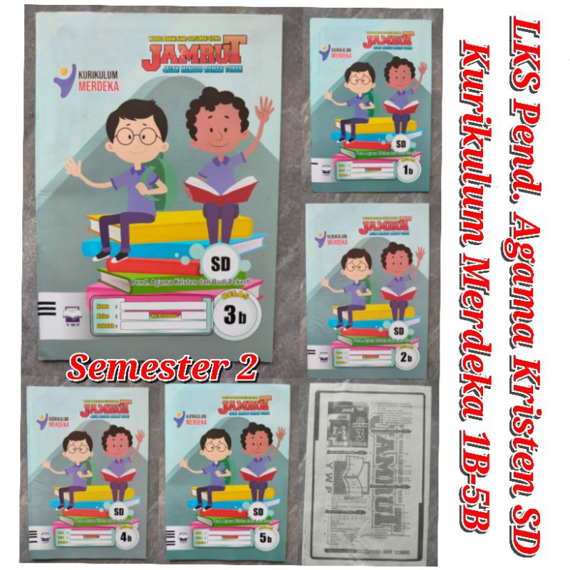 LKS Agama Kristen SD Kurikulum Merdeka Semester 2 Kumer Modul SD