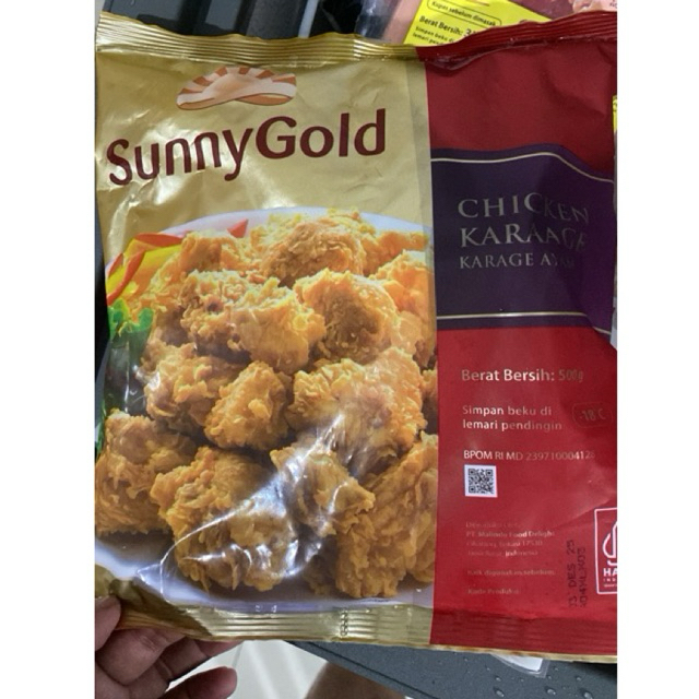 

chicken karage sunny gold