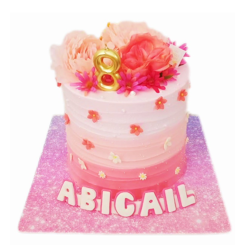 

Cake Flower Pink Peony
