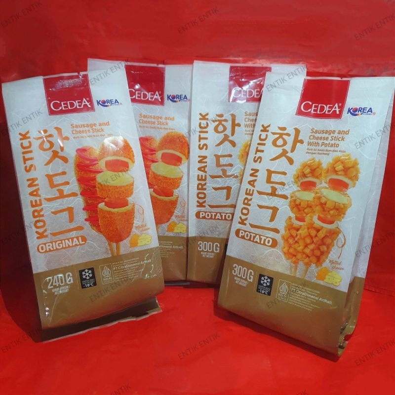 

Cedea Corndog | Korean Stick Original / Potato [Isi 3pcs]