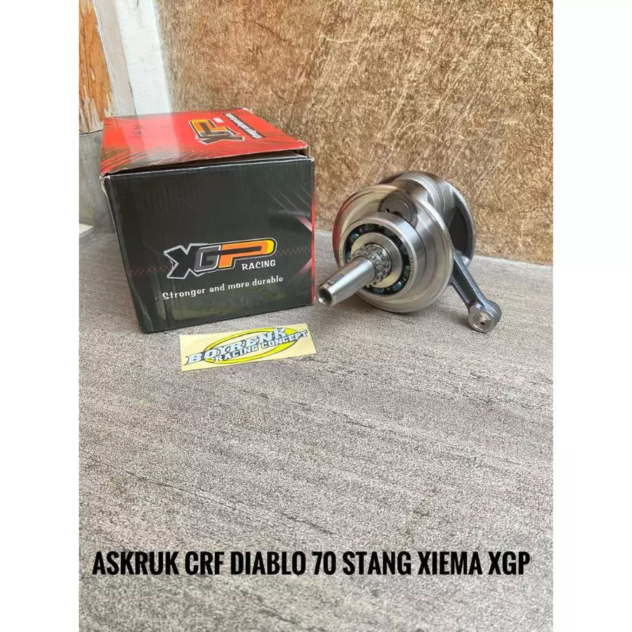kruk as krukas askruk XGP langkah 70 Tiger / MP / GL stang Xiema 250 dan CG 200 tiger- boyrenk surab