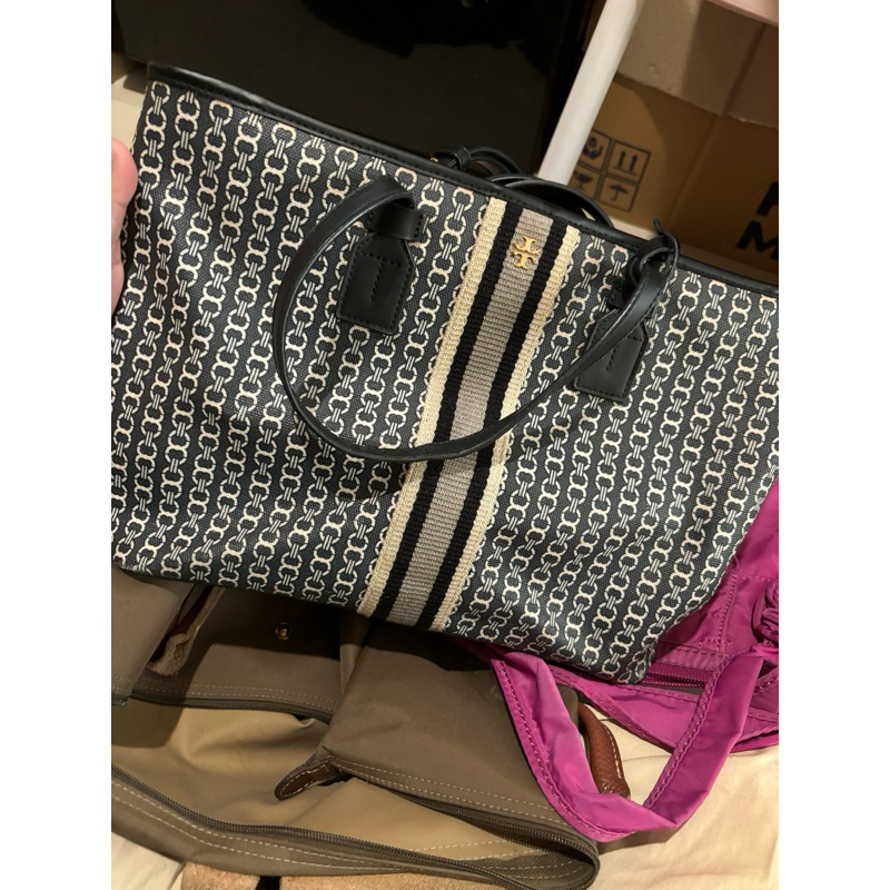 Preloved Tory Burch Gemini Tote Bag