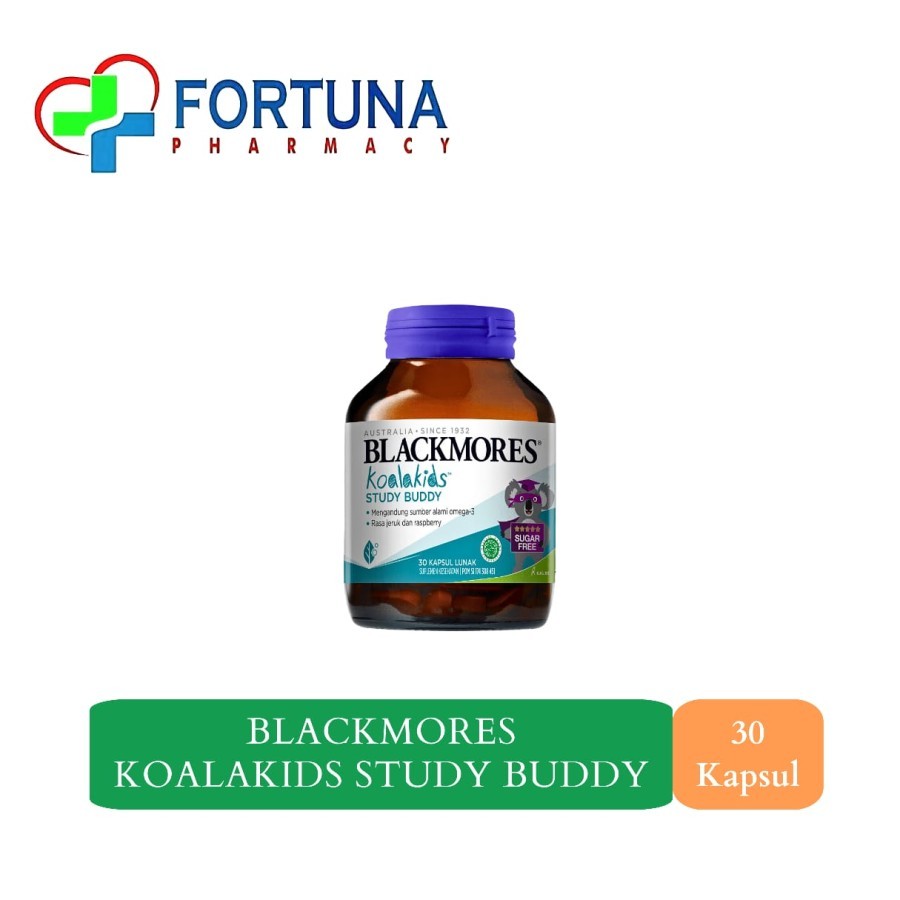 BLACKMORES KOALAKIDS STUDY BUDDY / KOALAKIDS FRUITY FISHIES | 30 Kapsul