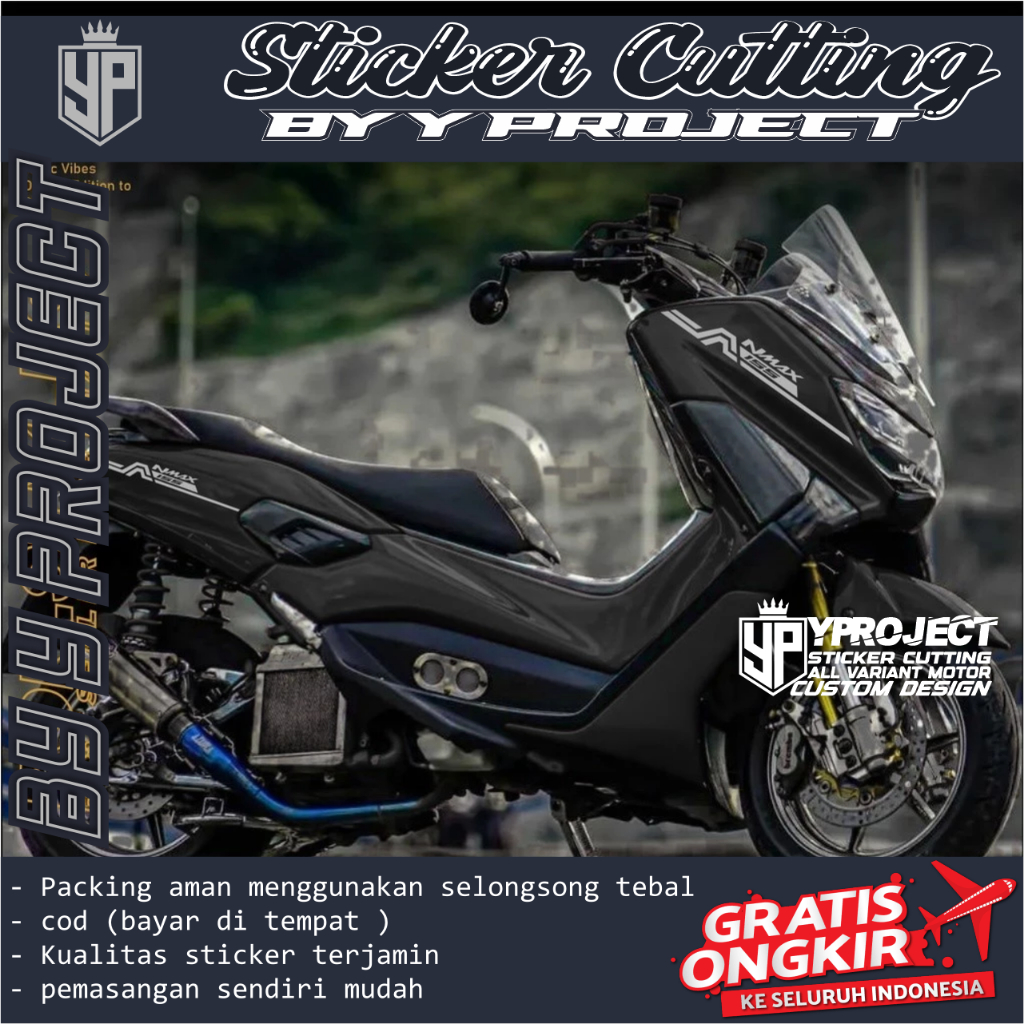 NMAXCUTTING STRIPING NMAX OLD SIMPEL STIKER NMAX SIMPEL CUTTING STRIPING VARIASI NMAX LAMA STRIPING