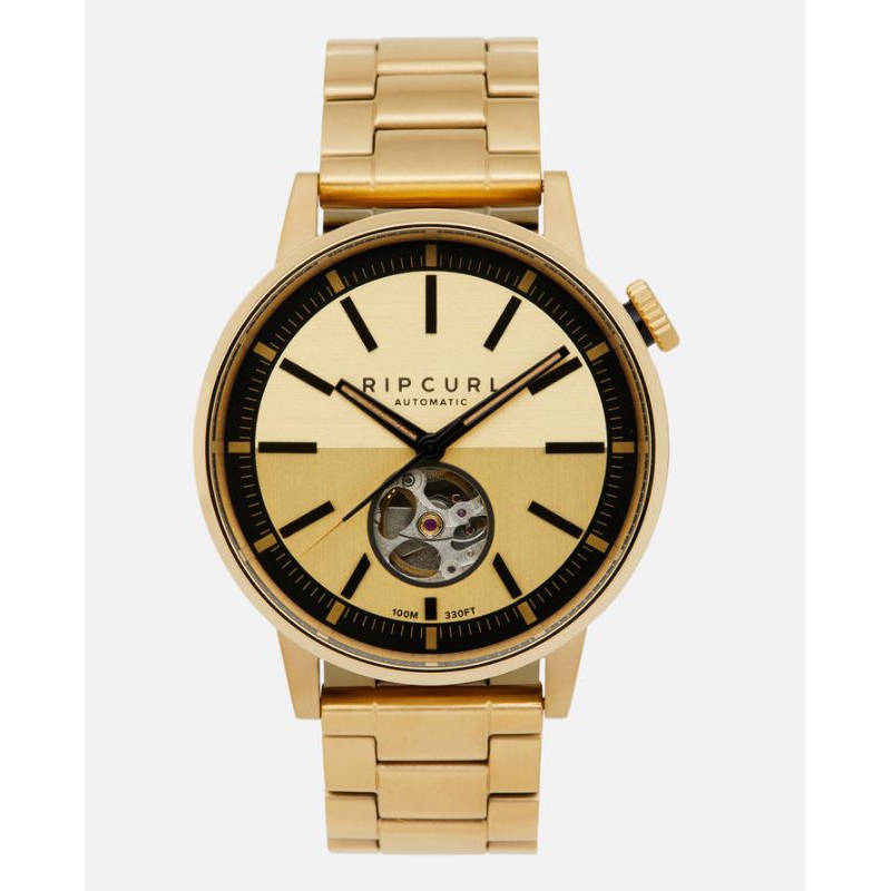 RIPCURL - DRAKE AUTOMATIC STAINLESS STEEL WATCH GOLD