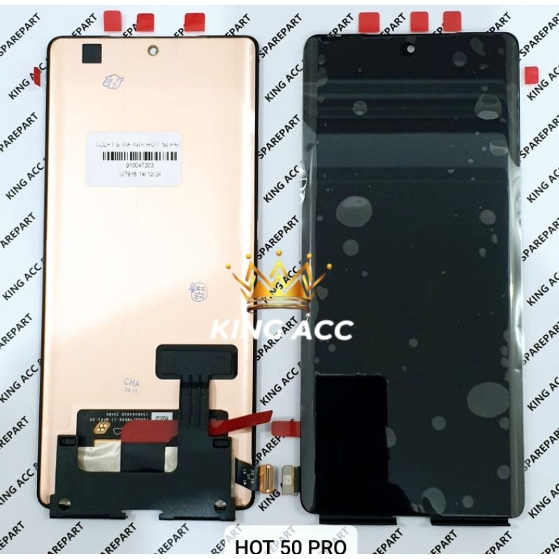 LCD TOUCHSCREEN INFINIX HOT 50 PRO PLUS X6880 / ZERO 40 4G / X6860 / ZERO 40 5G / X6861 OLED
