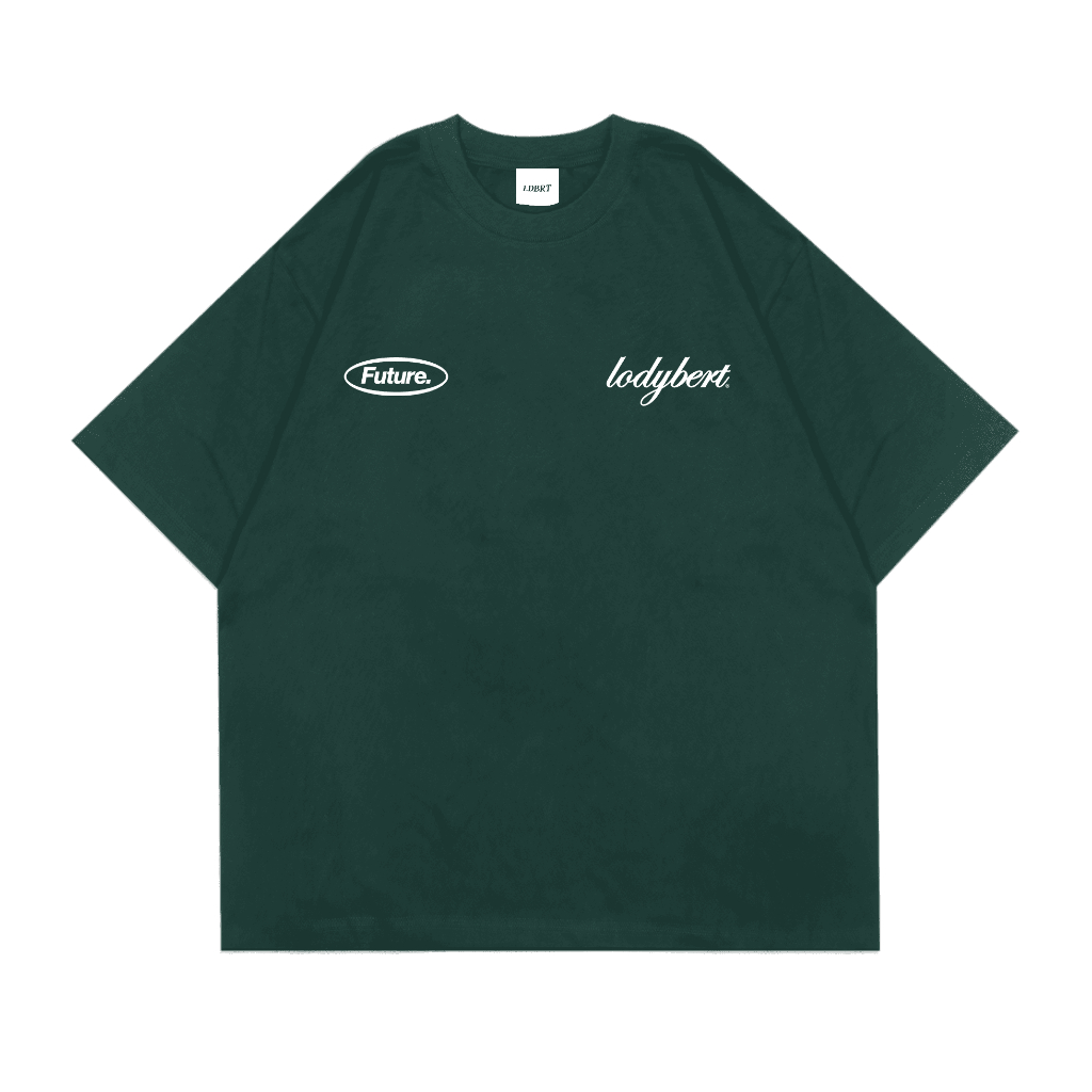 Lodybert Oversize T-shirt Future Dark Green