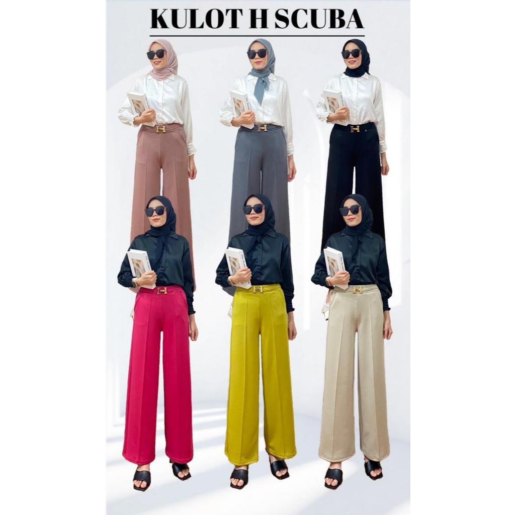 CELANA KULOT H SCUBA - KULOT SCUBA WANITA