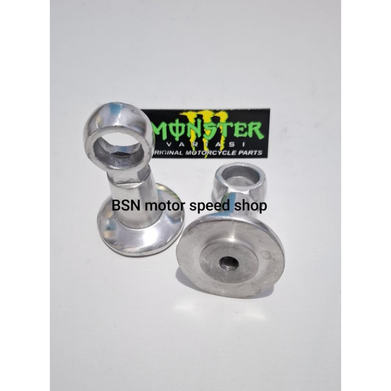 peninggi shock belakang tiger,megapro/pangkon shock belakang megapro tiger chrome