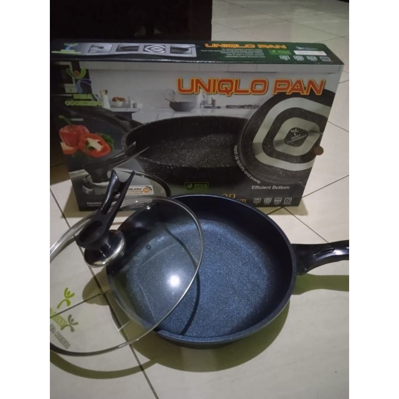 fry pan 28cm Bima cookindo dg tutup kaca