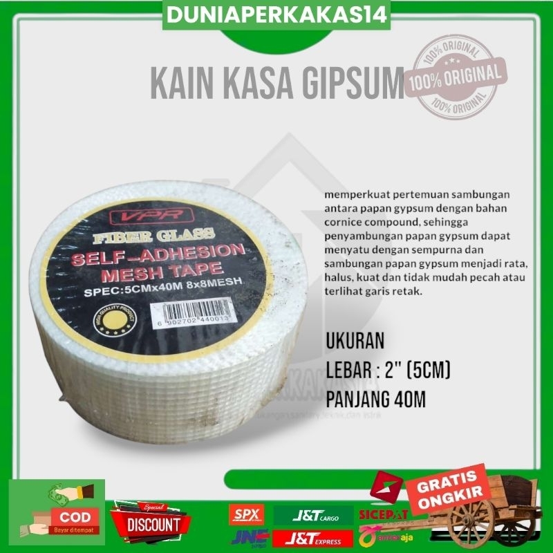 LEM KASA GYPSUM/KAIN KASA GYPSUM 2"