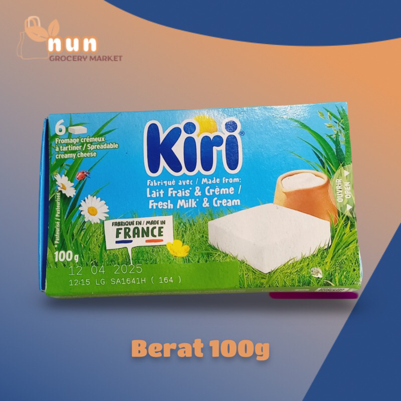 

KIRI CREAMY CHEESE 100g KRIM KEJU OLAHAN