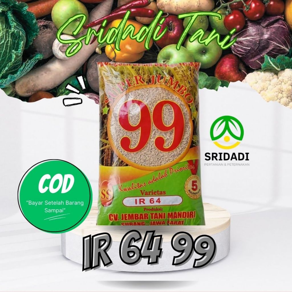 BENIH BIBIT PADI IR 64 99