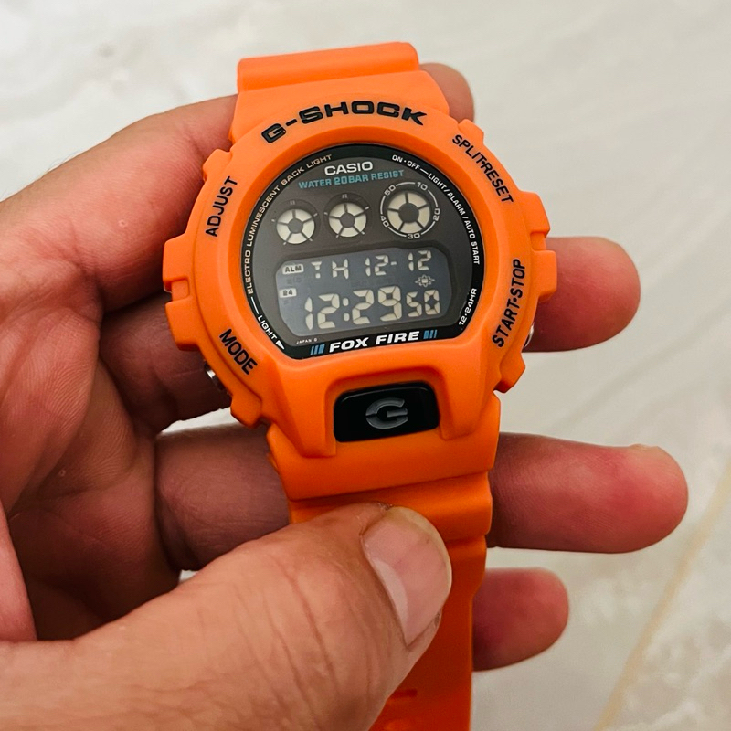 Casio G-Shock DW 6900 fox fire (original bekas)