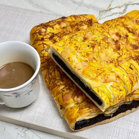 

DEB belah coklat - brownies pastry coklat