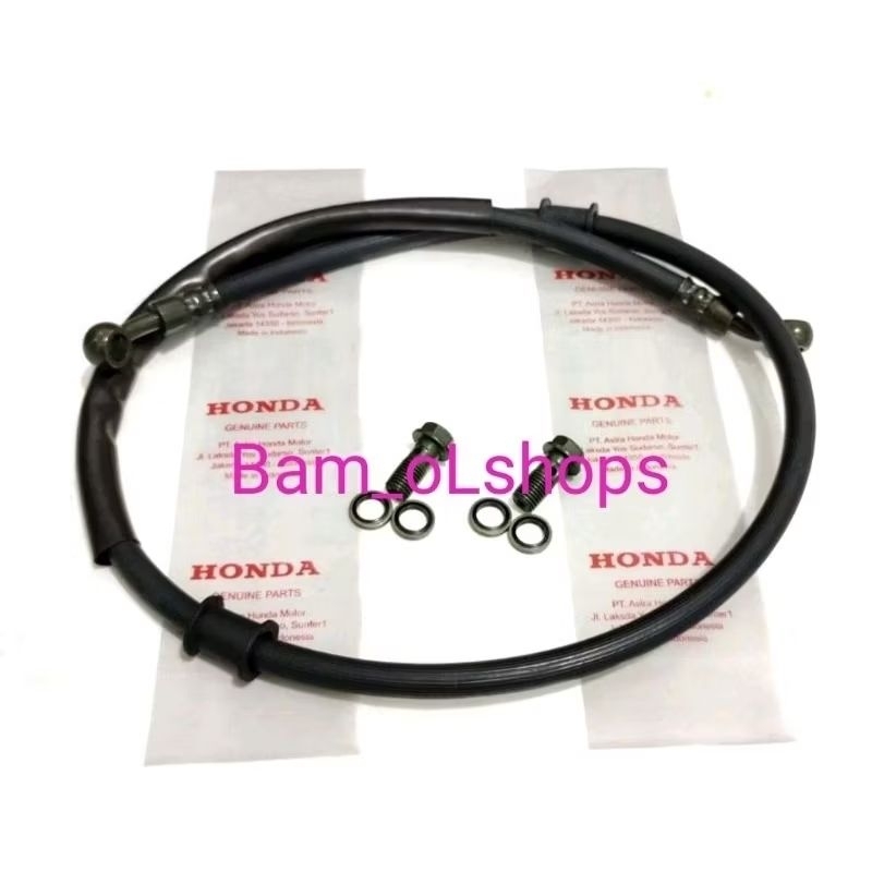 baut 2pcs+selang rem depan Honda Vario 125,Vario 150,Vario 160