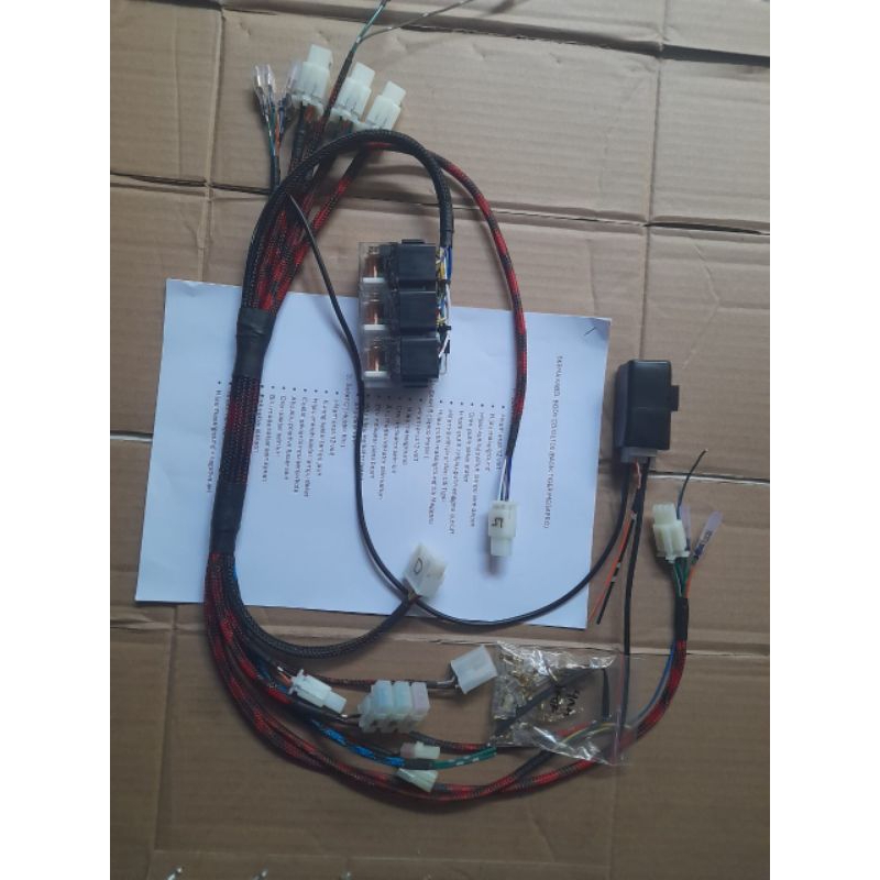 KABEL BODY SET RANGKA CB/GL 100/KOTAK