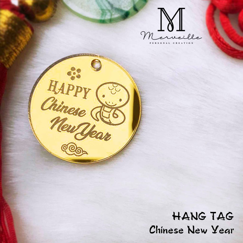 

Hang Tag Chinese New Year Hiasan Imlek Gift Kado Hampers Label Hadiah