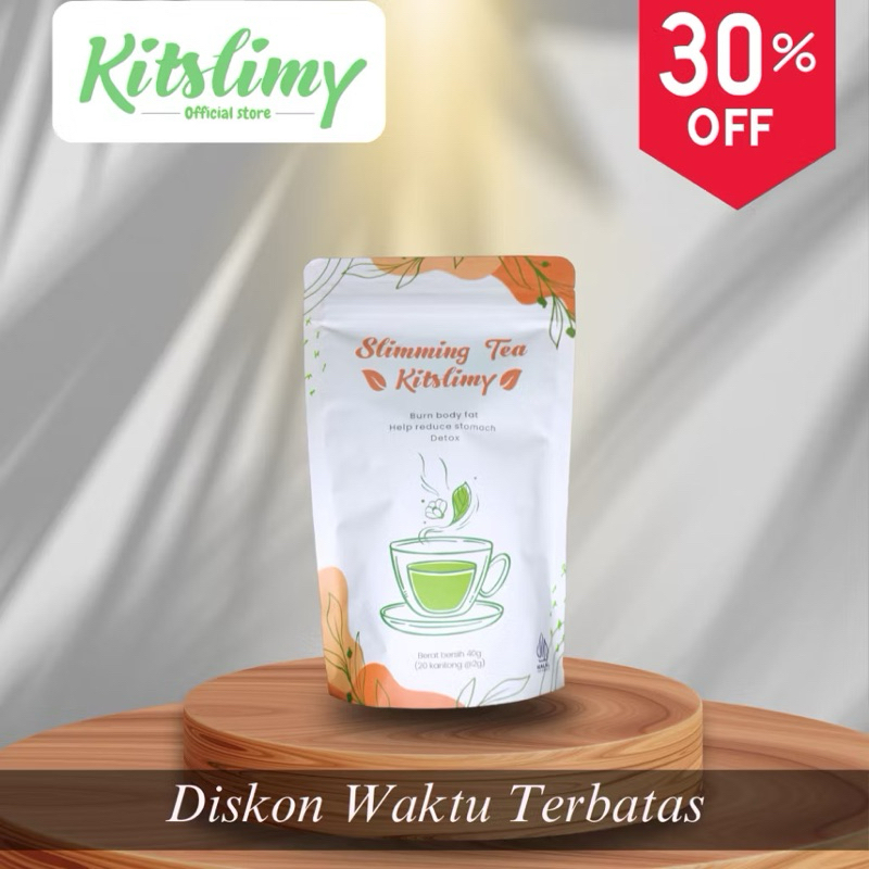 

KITSLIMY SLIMMING TEA | Teh Pelangsing Herbal Aman By Kitslimy.