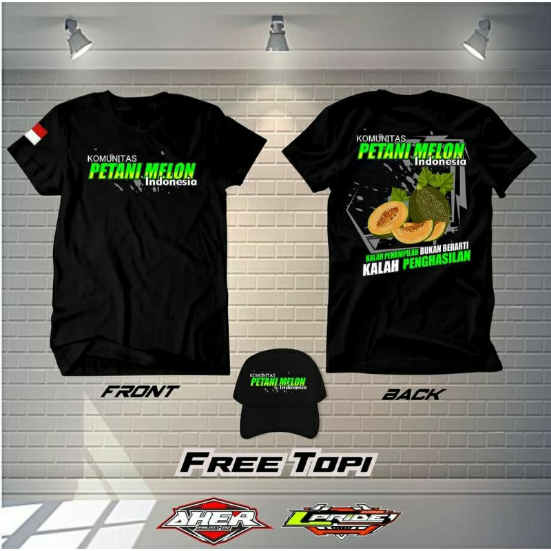 kaos petani melon