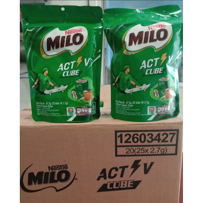 

Milo pouch blok isi 25blok