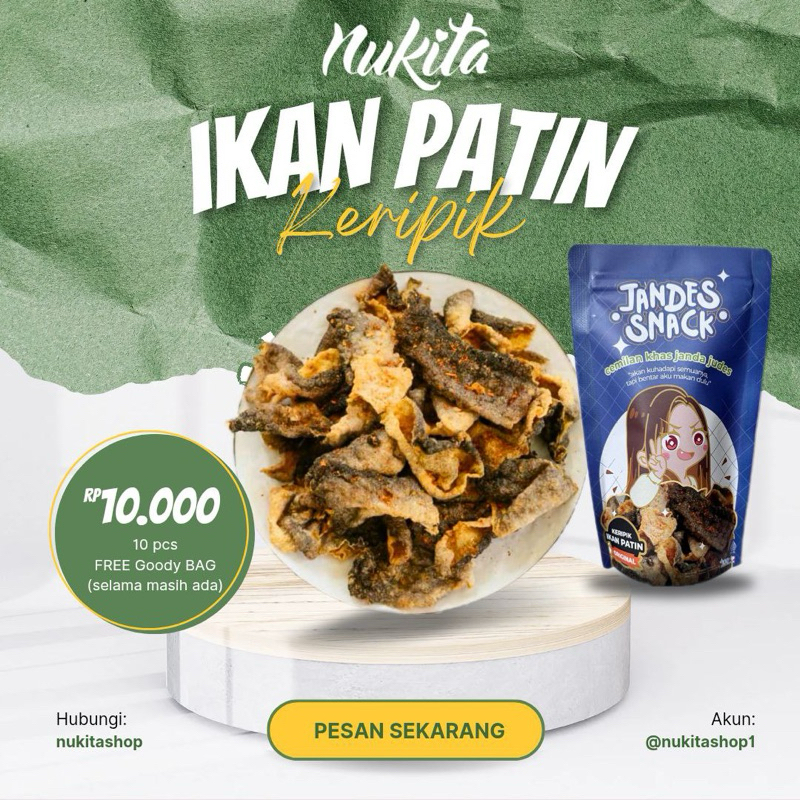 KERIPIK IKAN PATIN