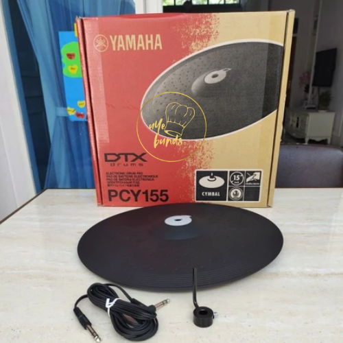 Cymbal Cimbal DTX PCY 155 Yamaha Alat Musik Symbal Drum Dram Elektrik Rubber High Quality Original