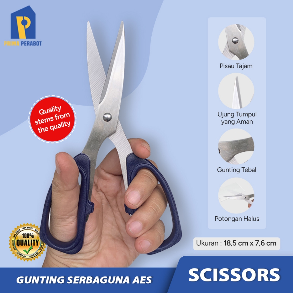 

Gunting Serbaguna Multifunction Scissors 18,3 cm