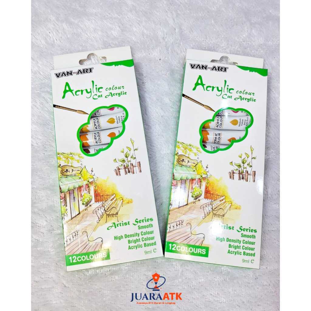 

Van Art Acrylic Colour Cat Akrilik Merek Van Art Isi 12 Warna