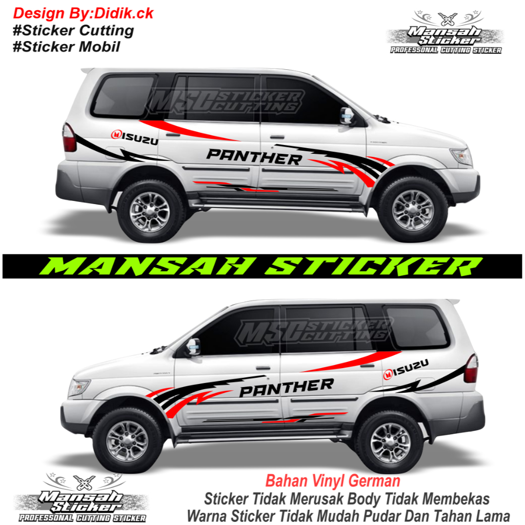 Stiker Mobil Kijang Super Stiker Body Kijang Super Stiker Kijang Super