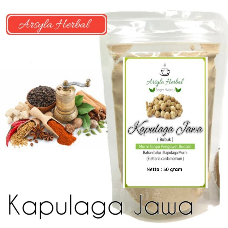 

[Termurah] Pure Kapulaga Bubuk Kapolaga India Kemasan Ekonomis Bumbu Masak Tabur
