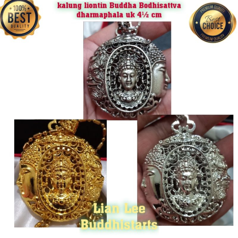 kalung premium fengshui Buddha Vajra Dharmaphala Bodhisattva Titanium Antikarat