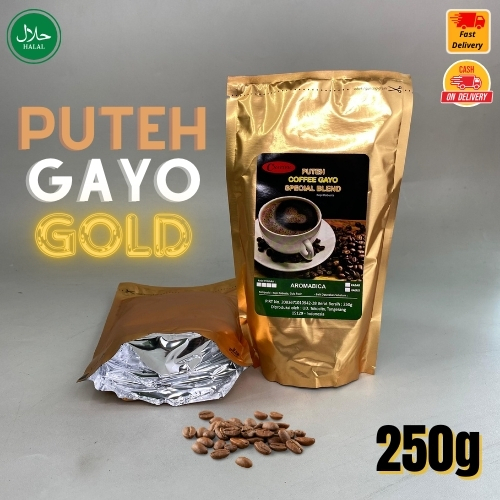 

Gayo Premium Gold Puteh Coffee Special Blend 250gr